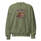 Cincinnati Football Sweatshirt | Charging Tiger Design | Unisex - Bluegrass Elite Apparel LLC