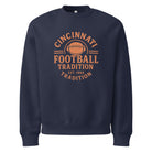 Cincinnati Football Sweatshirt | Vintage Gridiron Heritage Design - Bluegrass Elite Apparel LLC