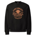 Cincinnati Football Sweatshirt | Vintage Gridiron Heritage Design - Bluegrass Elite Apparel LLC