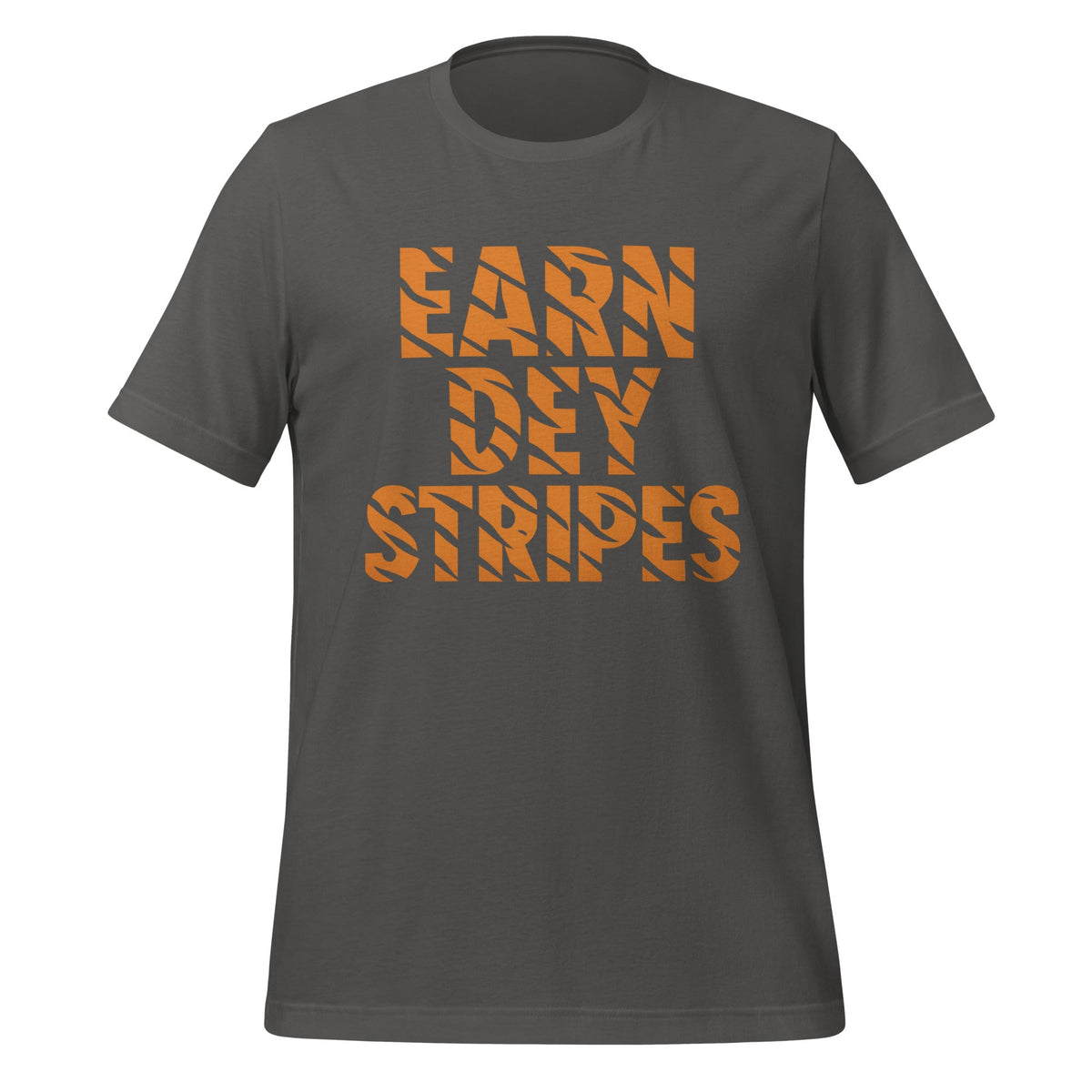 Cincinnati Football T-Shirt | Earn Dey Stripes Bold Graphic | Elite Tri - Blend - Bluegrass Elite Apparel LLC