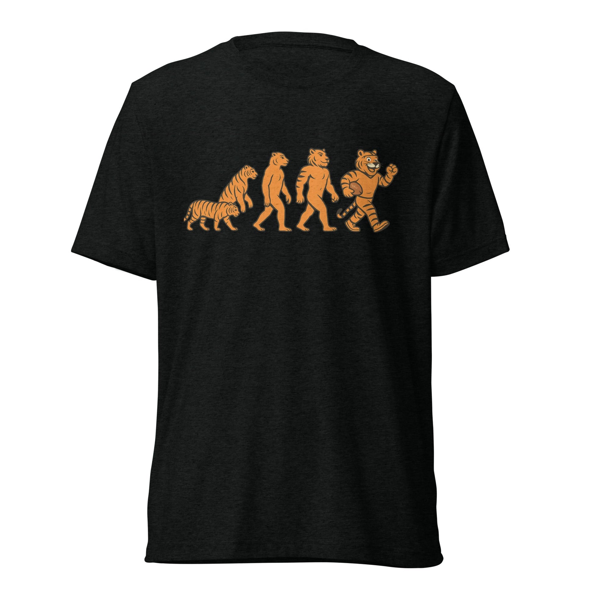 Cincinnati Football T-Shirt | Tiger Evolution Design | Elite Tri - Blend - Bluegrass Elite Apparel LLC