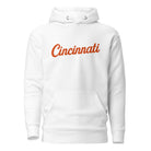 Cincinnati Streetwear Hoodie | Neon Script Design | Unisex - Bluegrass Elite Apparel LLC