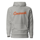 Cincinnati Streetwear Hoodie | Neon Script Design | Unisex - Bluegrass Elite Apparel LLC