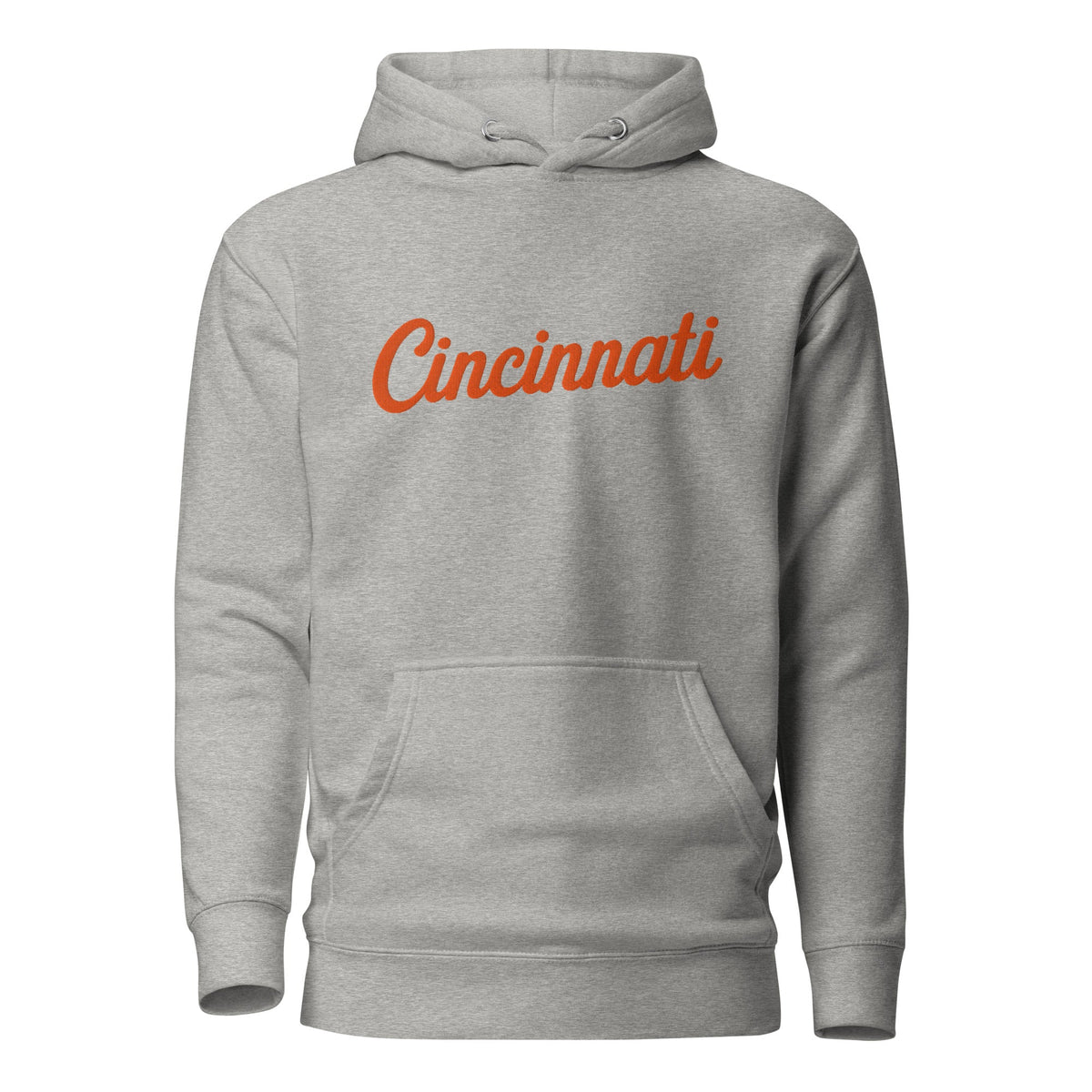 Cincinnati Streetwear Hoodie | Neon Script Design | Unisex - Bluegrass Elite Apparel LLC