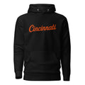 Cincinnati Streetwear Hoodie | Neon Script Design | Unisex - Bluegrass Elite Apparel LLC