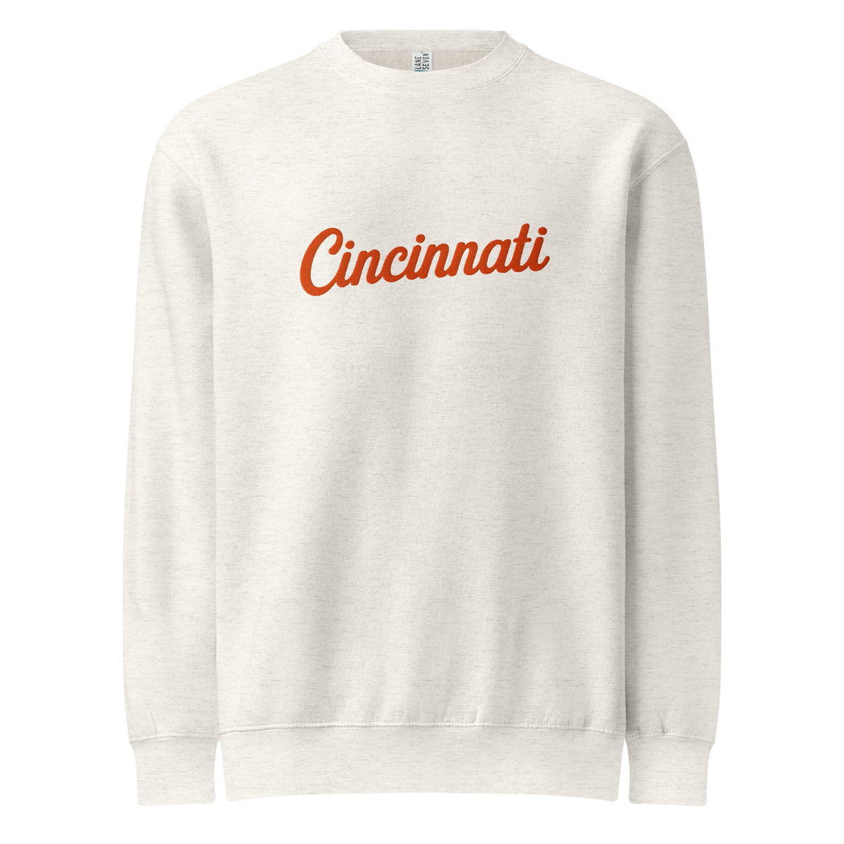 Cincinnati Streetwear Sweatshirt | Neon Script Crew | Premium Unisex - Bluegrass Elite Apparel LLC