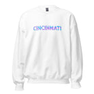 Cincinnati Sweatshirt | Neon Iridescent City Design | Unisex Classic Fit - Bluegrass Elite Apparel LLC