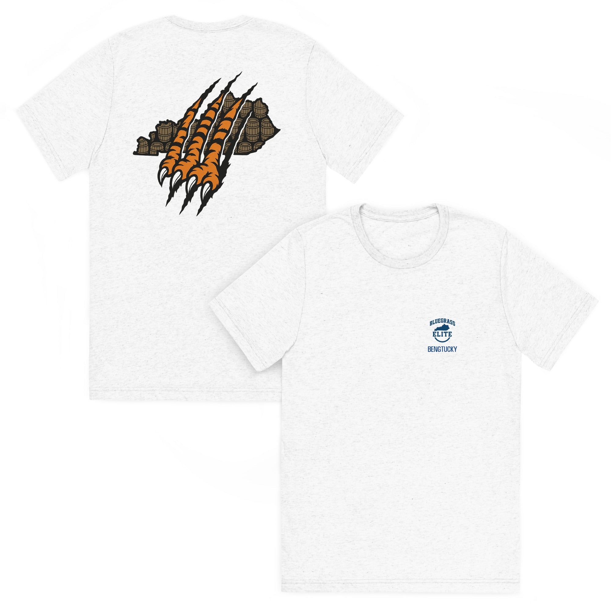 Cincinnati x Kentucky T-Shirt | Bluegrass Tiger Barrel Edition | Elite - Bluegrass Elite Apparel LLC