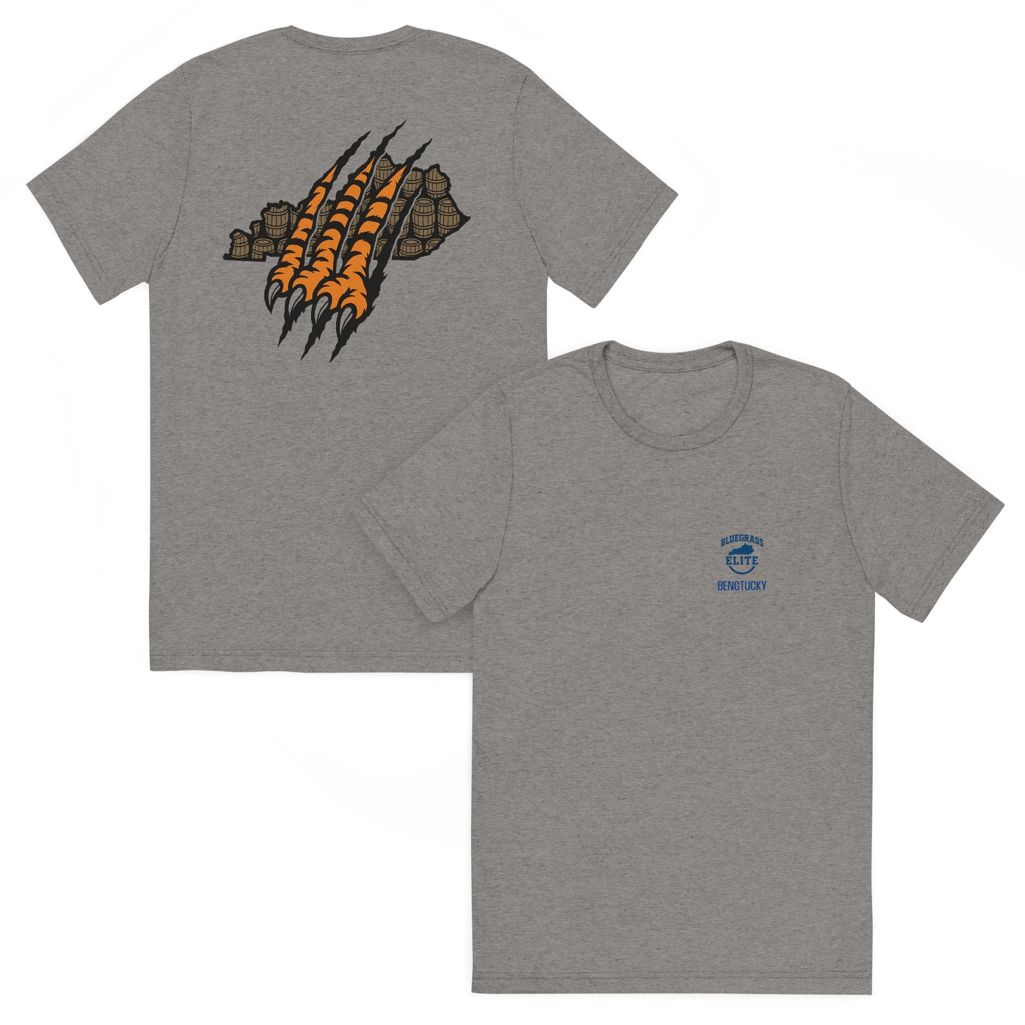 Cincinnati x Kentucky T-Shirt | Bluegrass Tiger Barrel Edition | Elite - Bluegrass Elite Apparel LLC