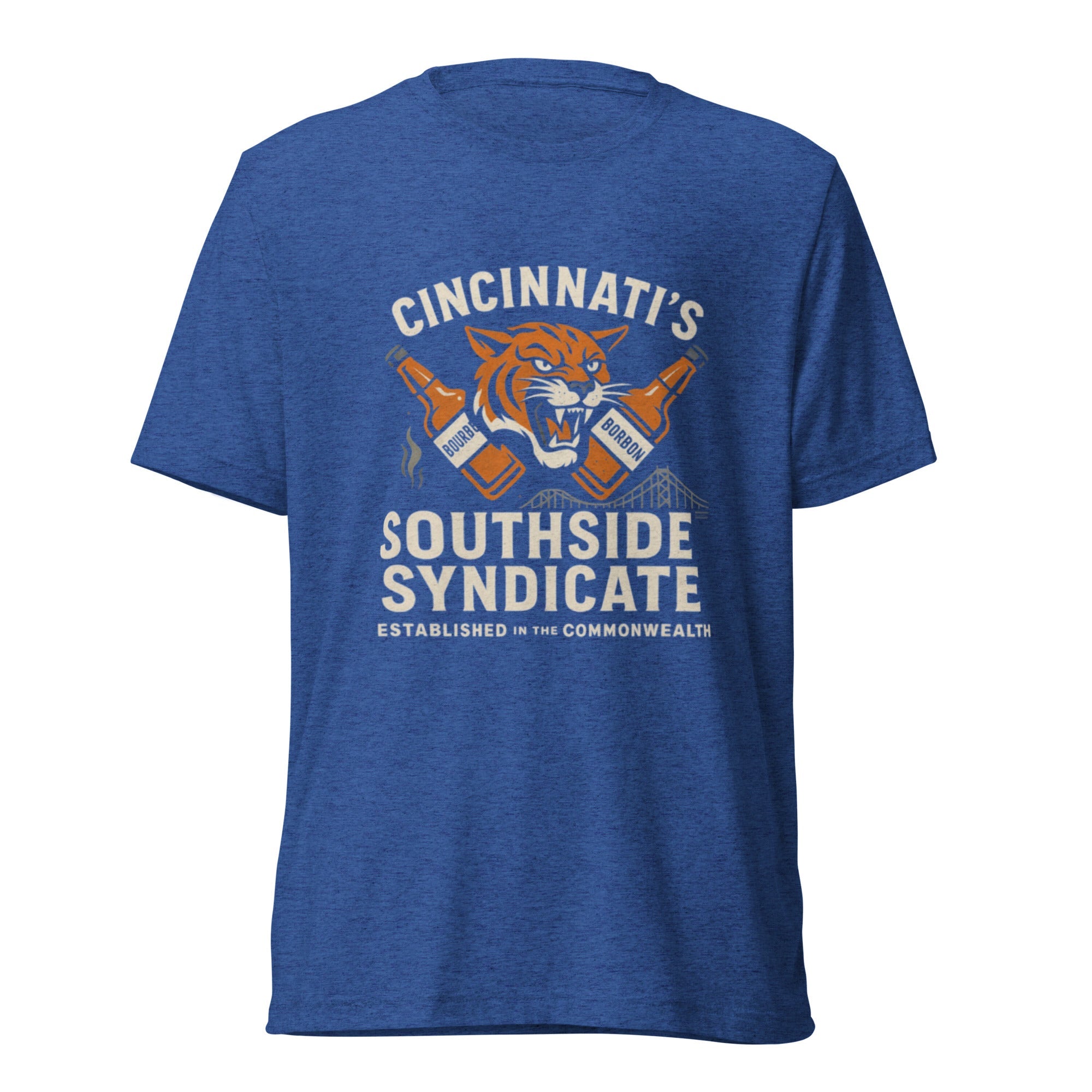 Cincinnati’s South Side Syndicate T-Shirt | Kentucky’s Jungle Faithful | Elite Tri - Blend - Bluegrass Elite Apparel LLC