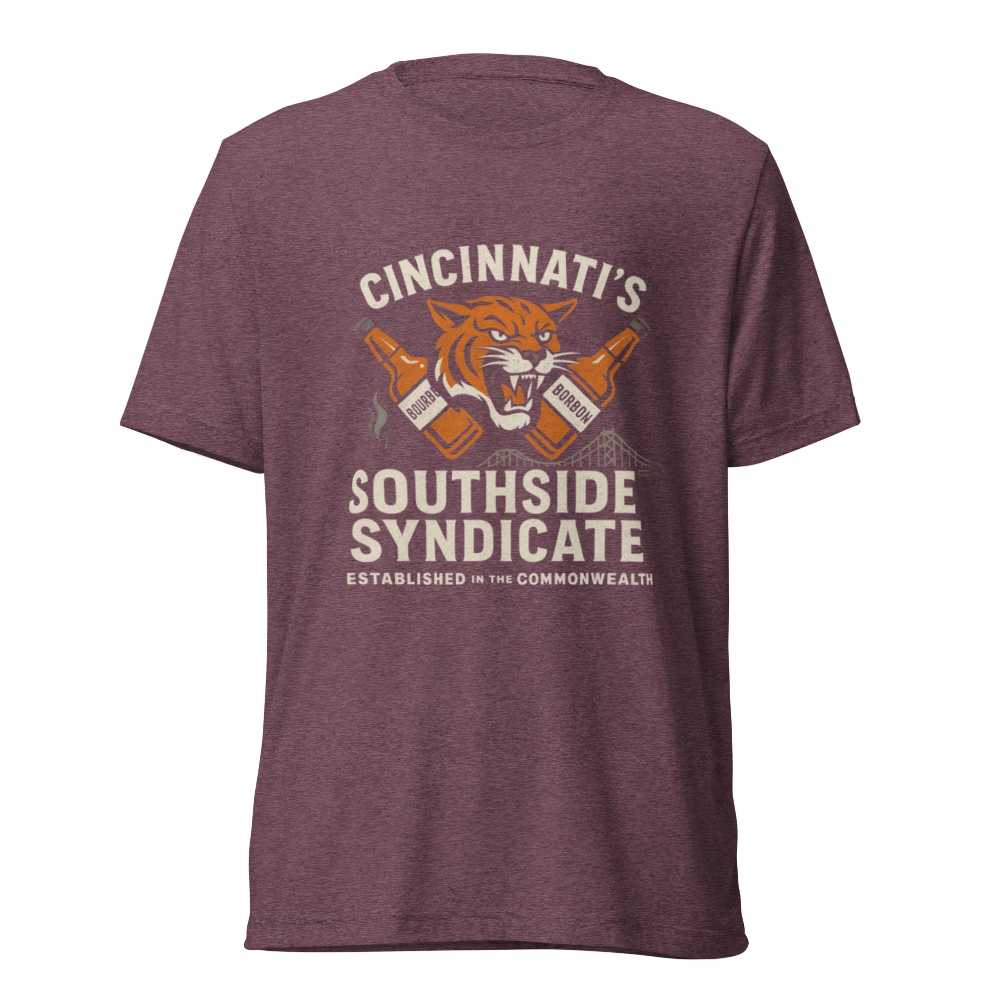 Cincinnati’s South Side Syndicate T-Shirt | Kentucky’s Jungle Faithful | Elite Tri - Blend - Bluegrass Elite Apparel LLC