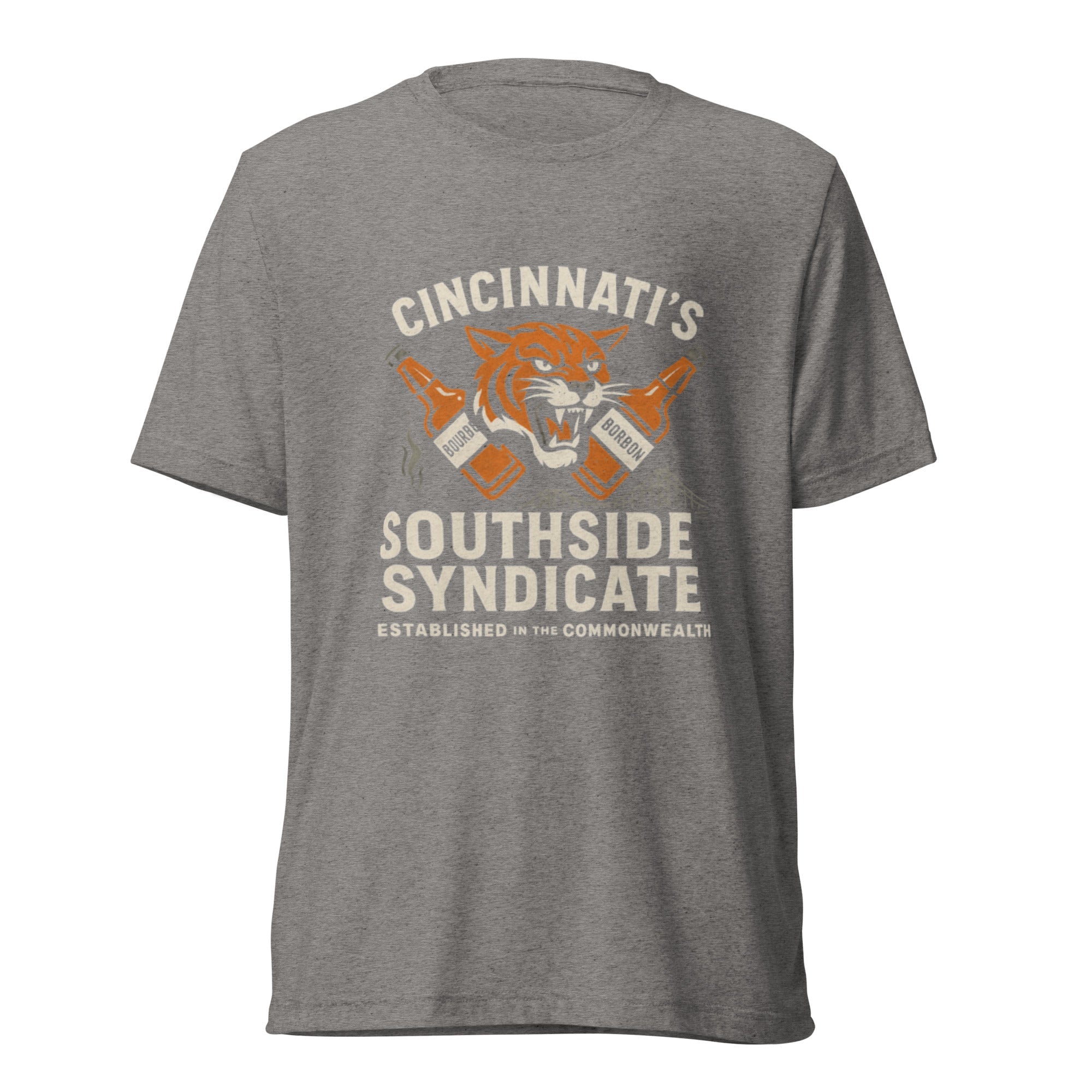 Cincinnati’s South Side Syndicate T-Shirt | Kentucky’s Jungle Faithful | Elite Tri - Blend - Bluegrass Elite Apparel LLC