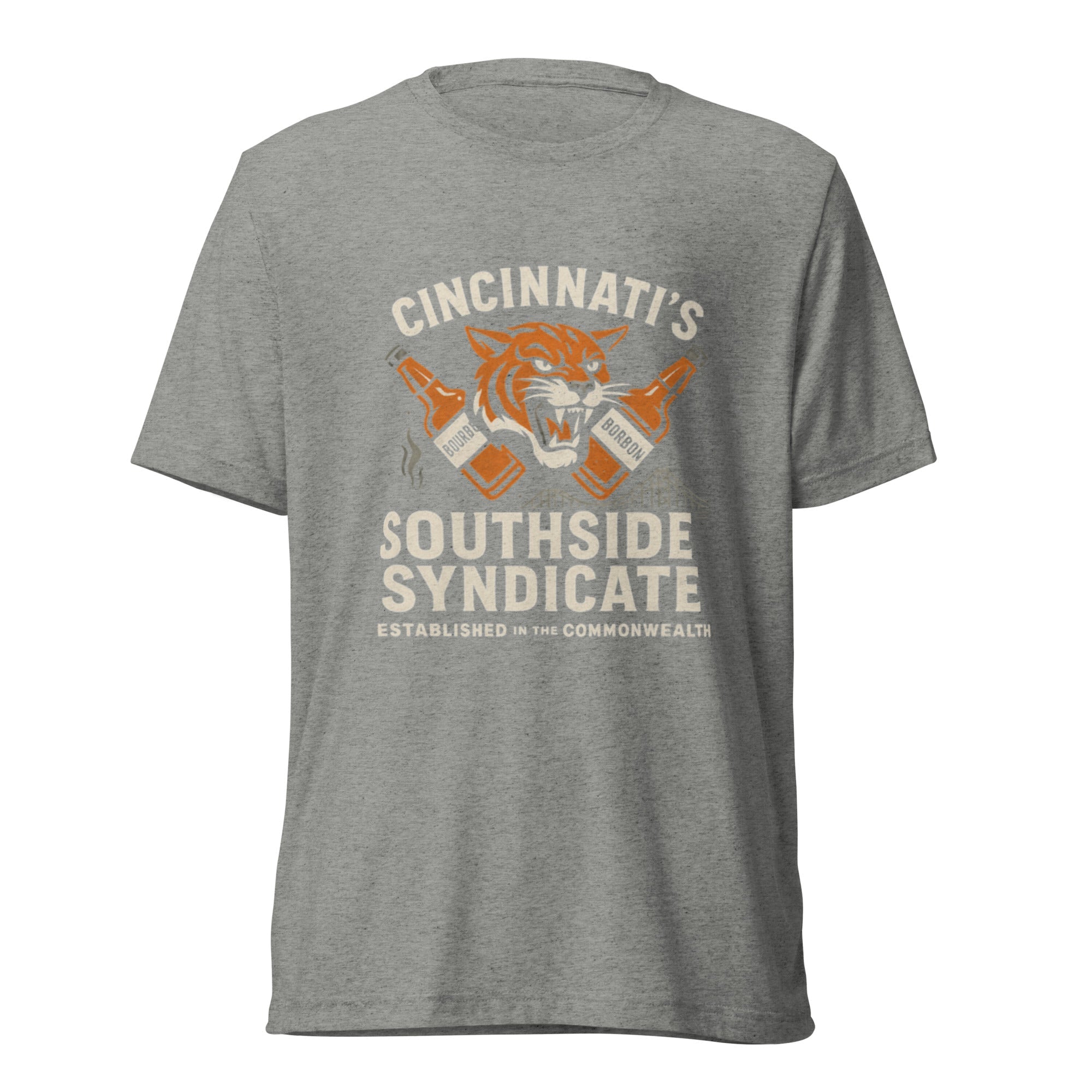 Cincinnati’s South Side Syndicate T-Shirt | Kentucky’s Jungle Faithful | Elite Tri - Blend - Bluegrass Elite Apparel LLC