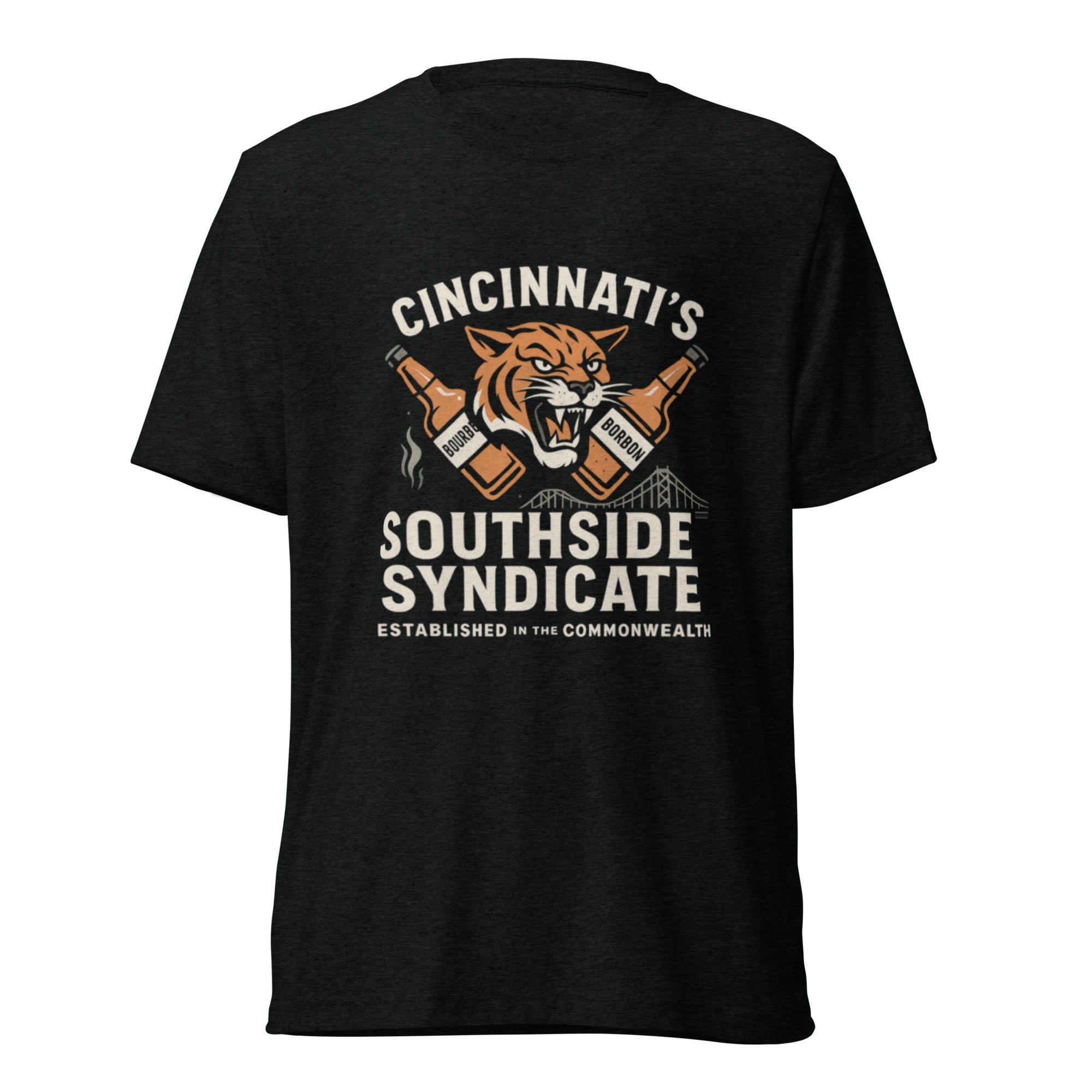 Cincinnati’s South Side Syndicate T-Shirt | Kentucky’s Jungle Faithful | Elite Tri - Blend - Bluegrass Elite Apparel LLC