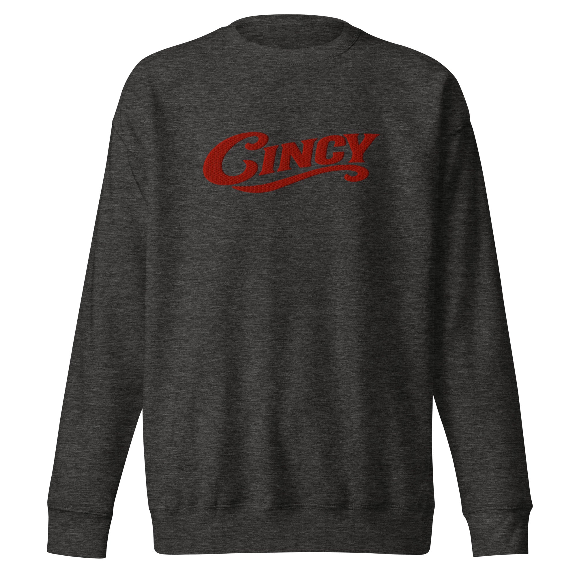 Cincy Embroidered Sweatshirt | Minimalist City Pride | Premium Unisex - Bluegrass Elite Apparel LLC