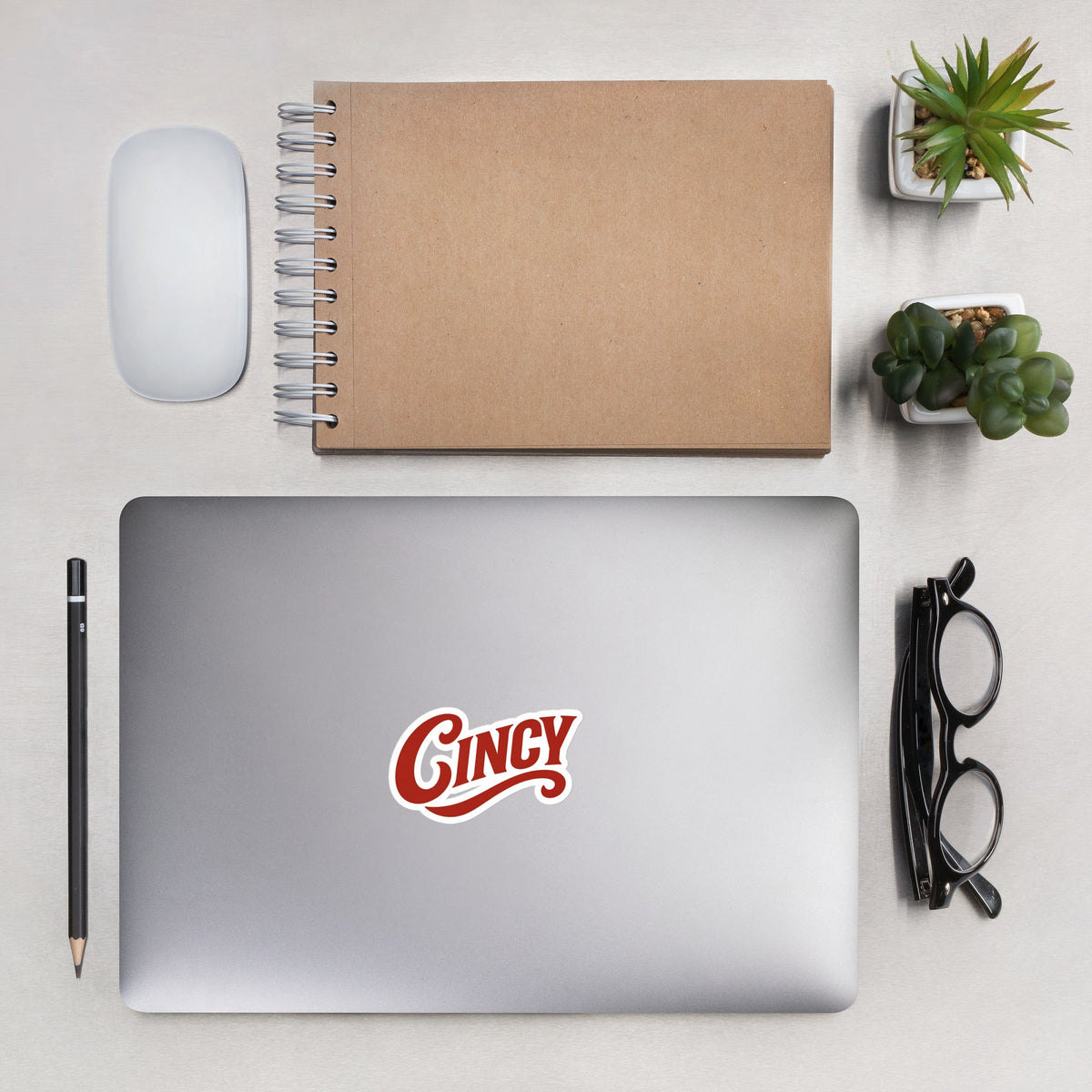 Cincy Sticker — Cincinnati City Pride Vinyl, Durable & Bubble - Free - Bluegrass Elite Apparel LLC