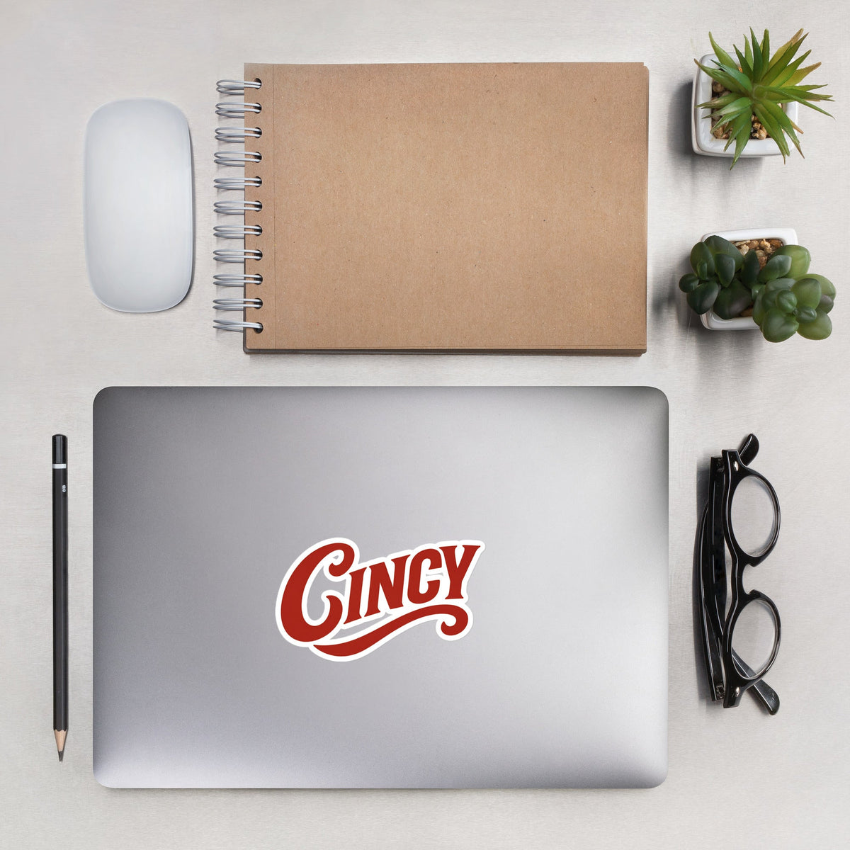 Cincy Sticker — Cincinnati City Pride Vinyl, Durable & Bubble - Free - Bluegrass Elite Apparel LLC