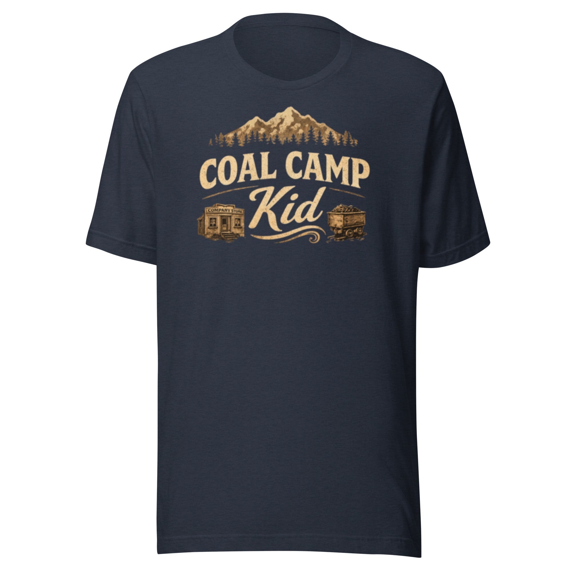 Coal Camp Heritage Kid T-Shirt | Vintage Community Design | Classic - Bluegrass Elite Apparel LLC