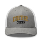 Coffee Queen Vintage Collegiate Trucker Hat - Bluegrass Elite Apparel LLC