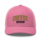 Coffee Queen Vintage Collegiate Trucker Hat - Bluegrass Elite Apparel LLC