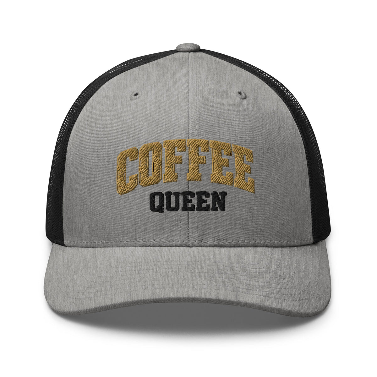 Coffee Queen Vintage Collegiate Trucker Hat - Bluegrass Elite Apparel LLC