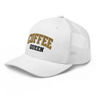Coffee Queen Vintage Collegiate Trucker Hat - Bluegrass Elite Apparel LLC