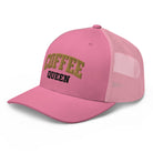 Coffee Queen Vintage Collegiate Trucker Hat - Bluegrass Elite Apparel LLC