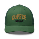 Coffee Queen Vintage Collegiate Trucker Hat - Bluegrass Elite Apparel LLC