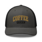 Coffee Queen Vintage Collegiate Trucker Hat - Bluegrass Elite Apparel LLC
