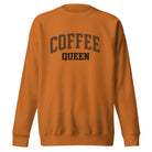 Coffee Queen Vintage Script Sweatshirt - Bluegrass Elite Apparel LLC