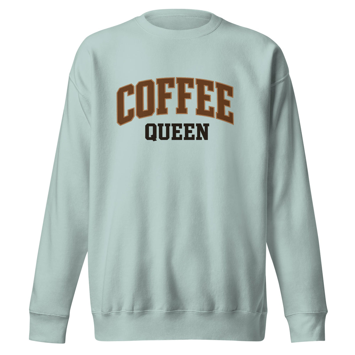 Coffee Queen Vintage Script Sweatshirt - Bluegrass Elite Apparel LLC