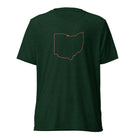 Columbus Pride T-Shirt | Ohio Outline Design | Elite - Bluegrass Elite Apparel LLC