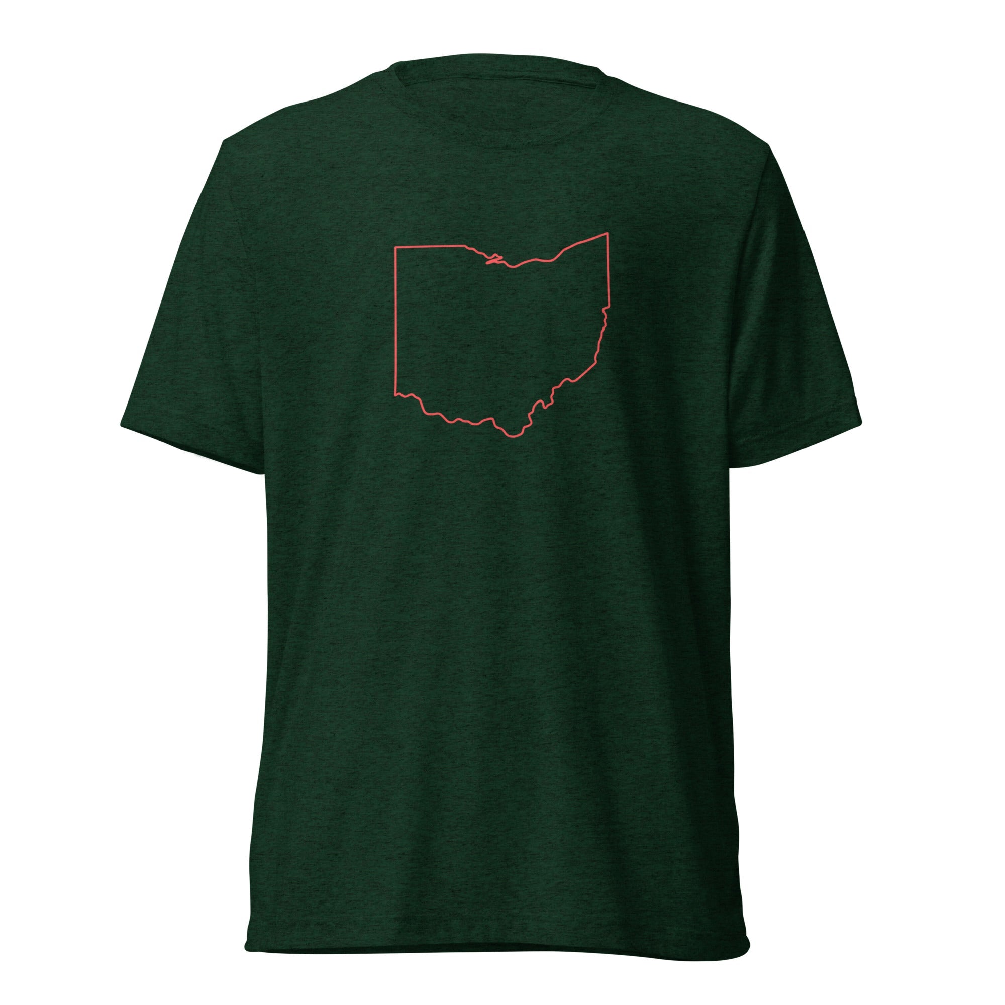Columbus Pride T-Shirt | Ohio Outline Design | Elite - Bluegrass Elite Apparel LLC