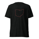 Columbus Pride T-Shirt | Ohio Outline Design | Elite - Bluegrass Elite Apparel LLC