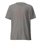 Columbus Pride T-Shirt | Ohio Outline Design | Elite - Bluegrass Elite Apparel LLC