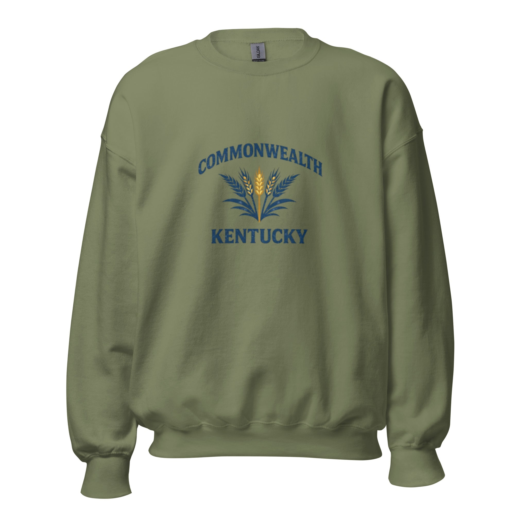 Commonwealth Kentucky Sweatshirt | Bluegrass Wheat Design - Bluegrass Elite Apparel LLC