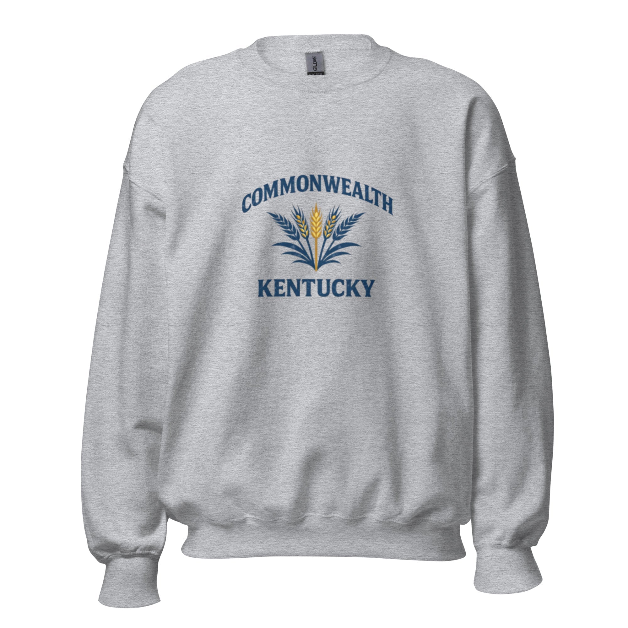 Commonwealth Kentucky Sweatshirt | Bluegrass Wheat Design - Bluegrass Elite Apparel LLC