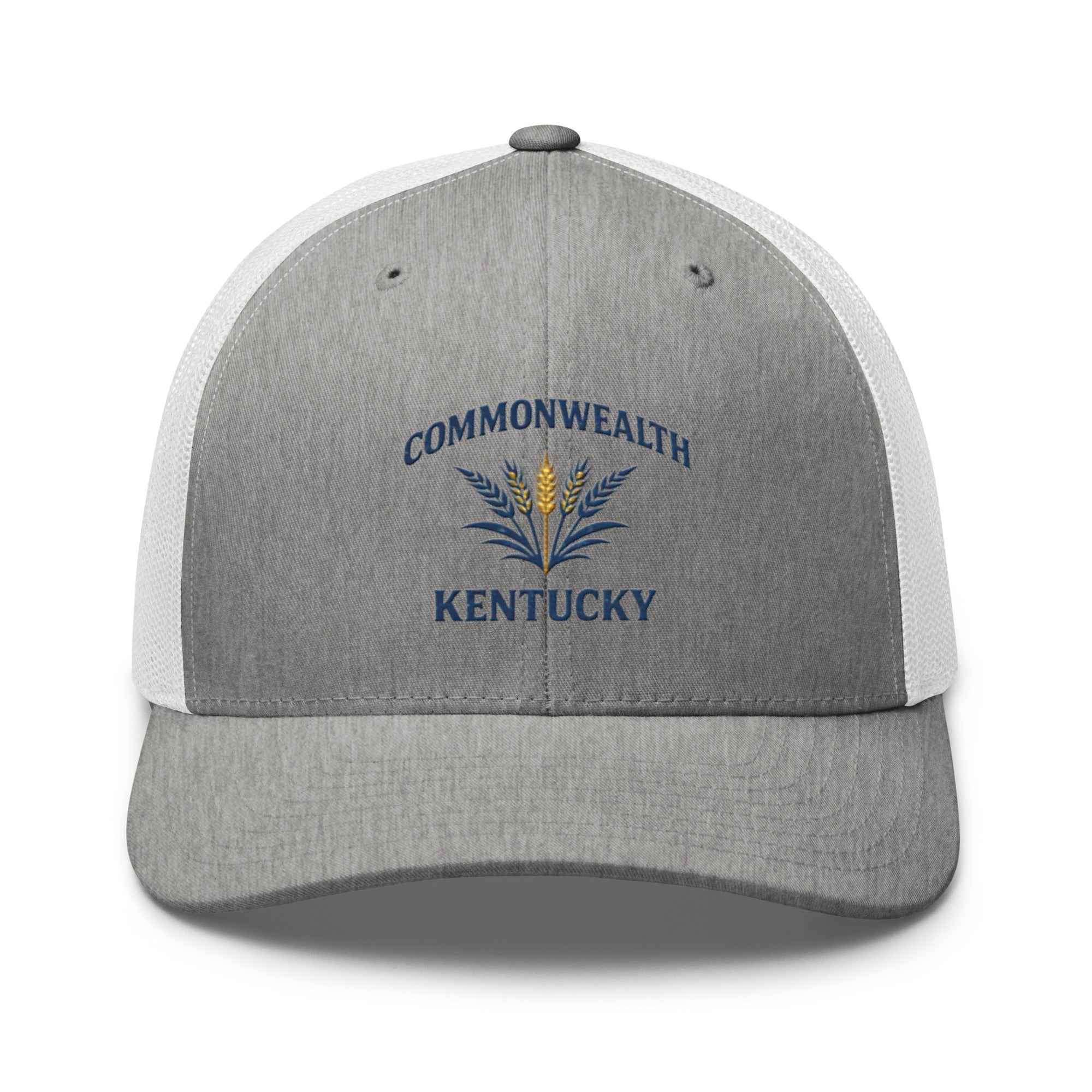 Commonwealth Kentucky Trucker Hat | Bluegrass Wheat Design - Bluegrass Elite Apparel LLC