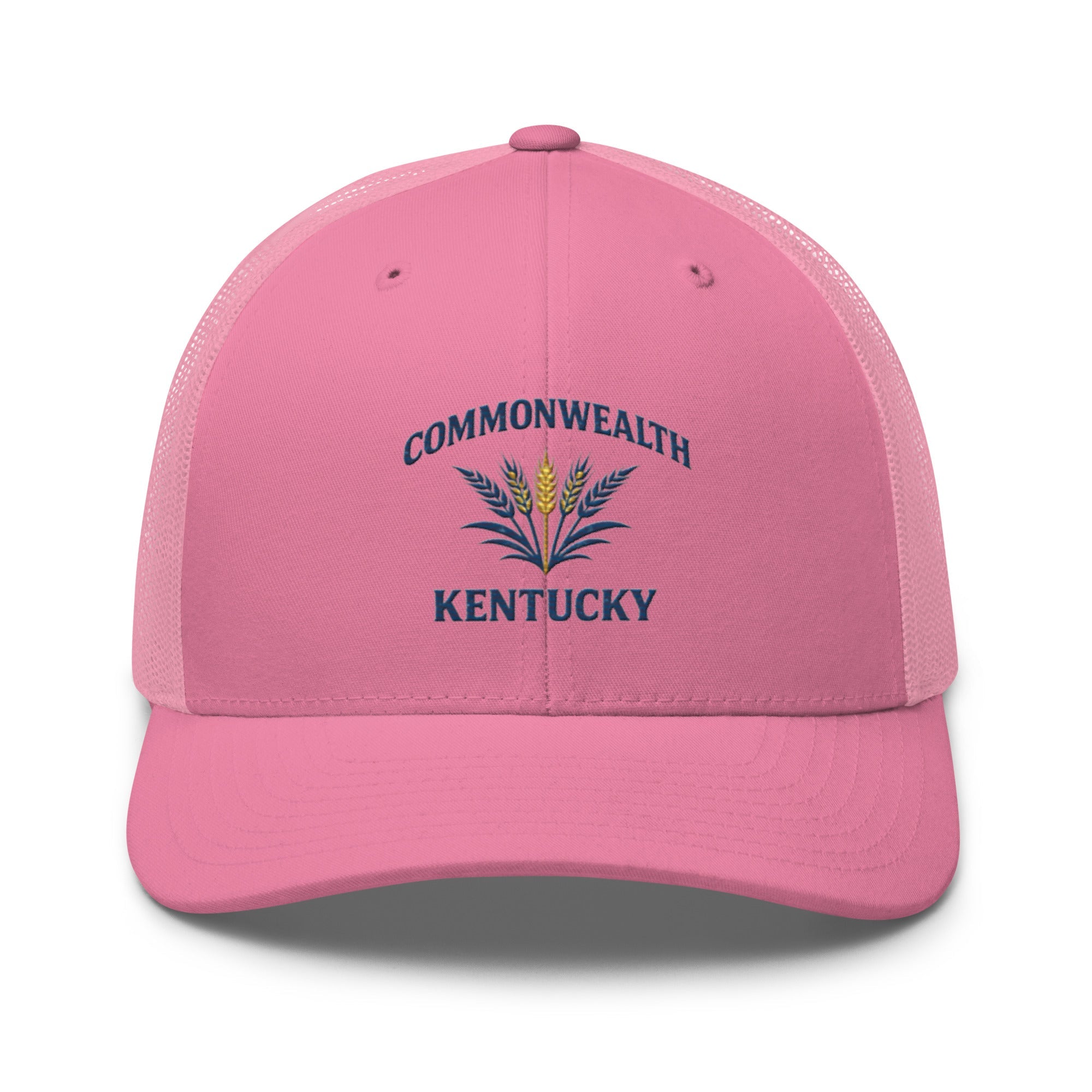 Commonwealth Kentucky Trucker Hat | Bluegrass Wheat Design - Bluegrass Elite Apparel LLC