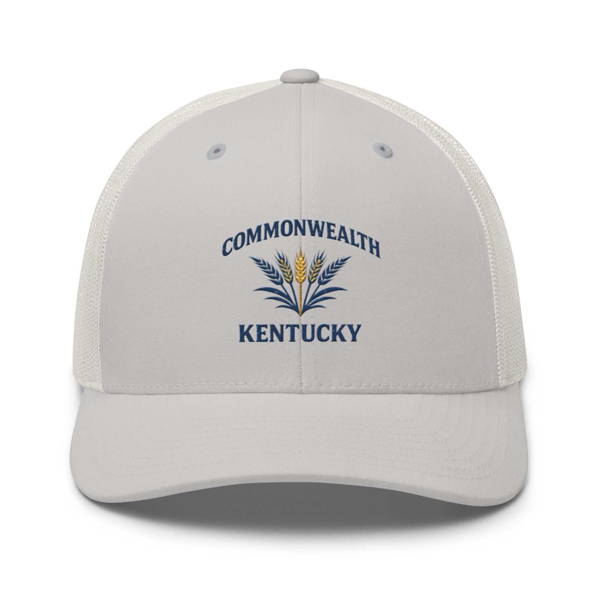Commonwealth Kentucky Trucker Hat | Bluegrass Wheat Design - Bluegrass Elite Apparel LLC