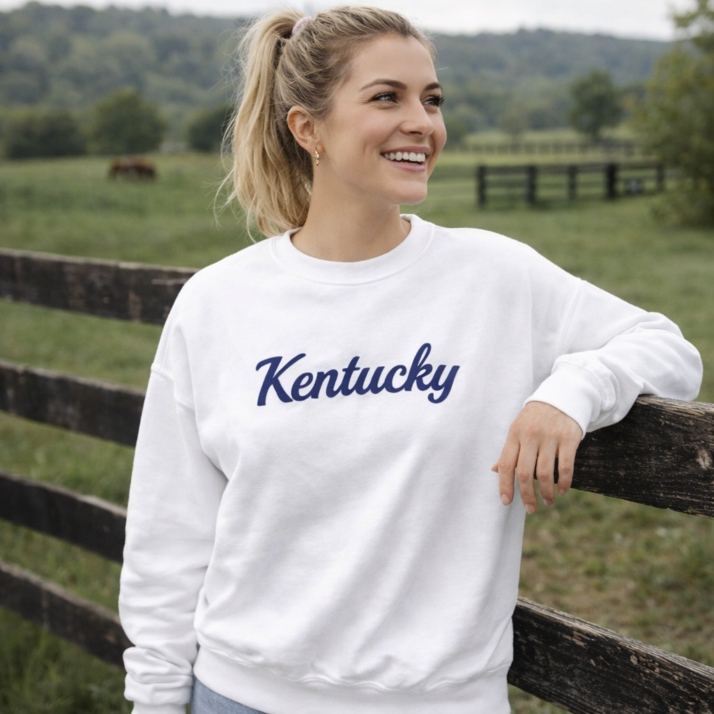 Kentucky Unisex Garment-Dyed Sweatshirt | Vintage Soft Heavyweight Fleece
