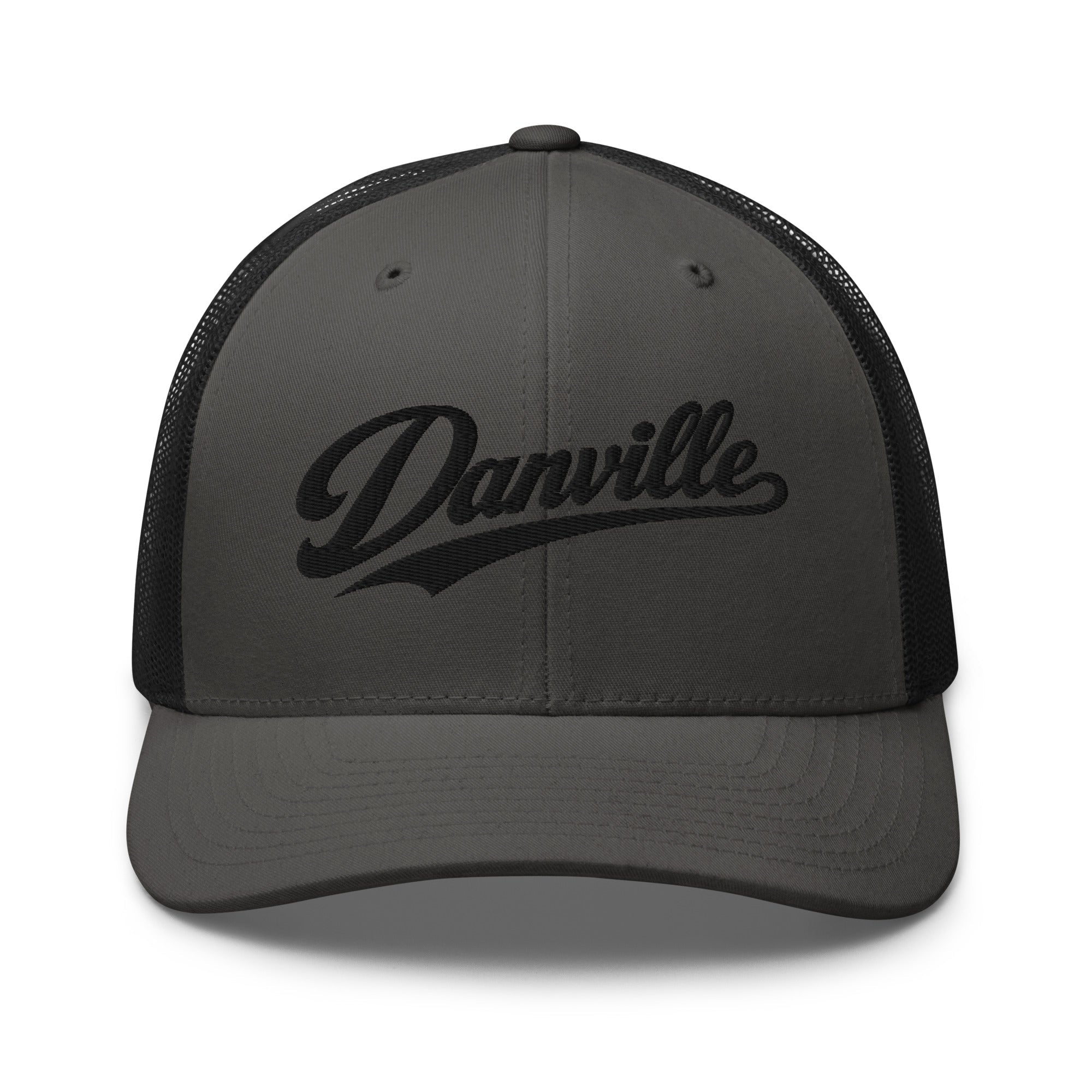 Danville Vintage Script Trucker Hat – Kentucky Cities Series - Bluegrass Elite Apparel LLC