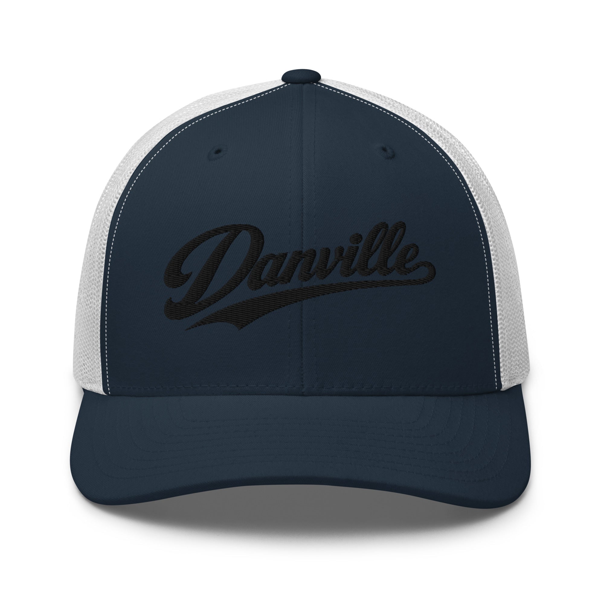 Danville Vintage Script Trucker Hat – Kentucky Cities Series - Bluegrass Elite Apparel LLC