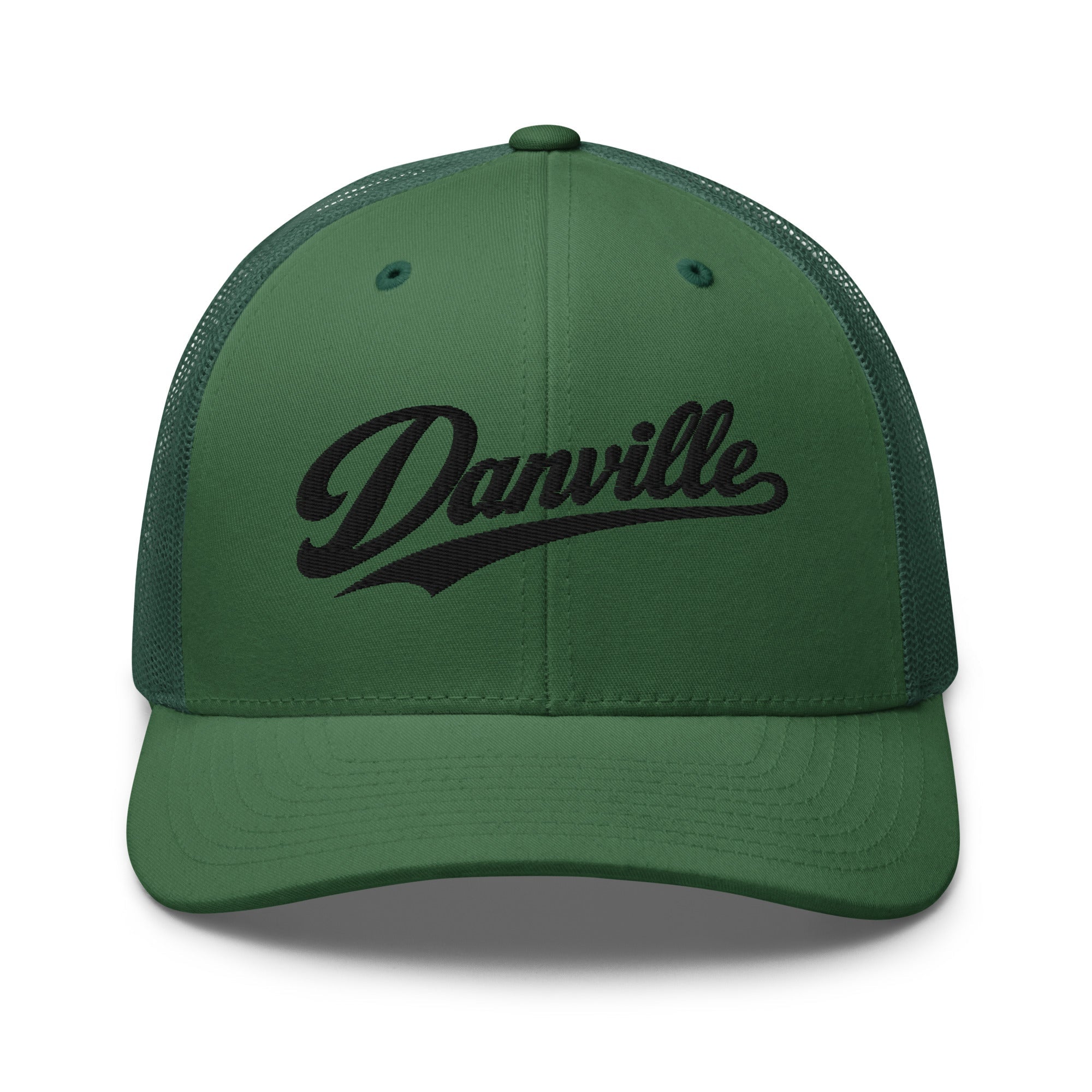 Danville Vintage Script Trucker Hat – Kentucky Cities Series - Bluegrass Elite Apparel LLC