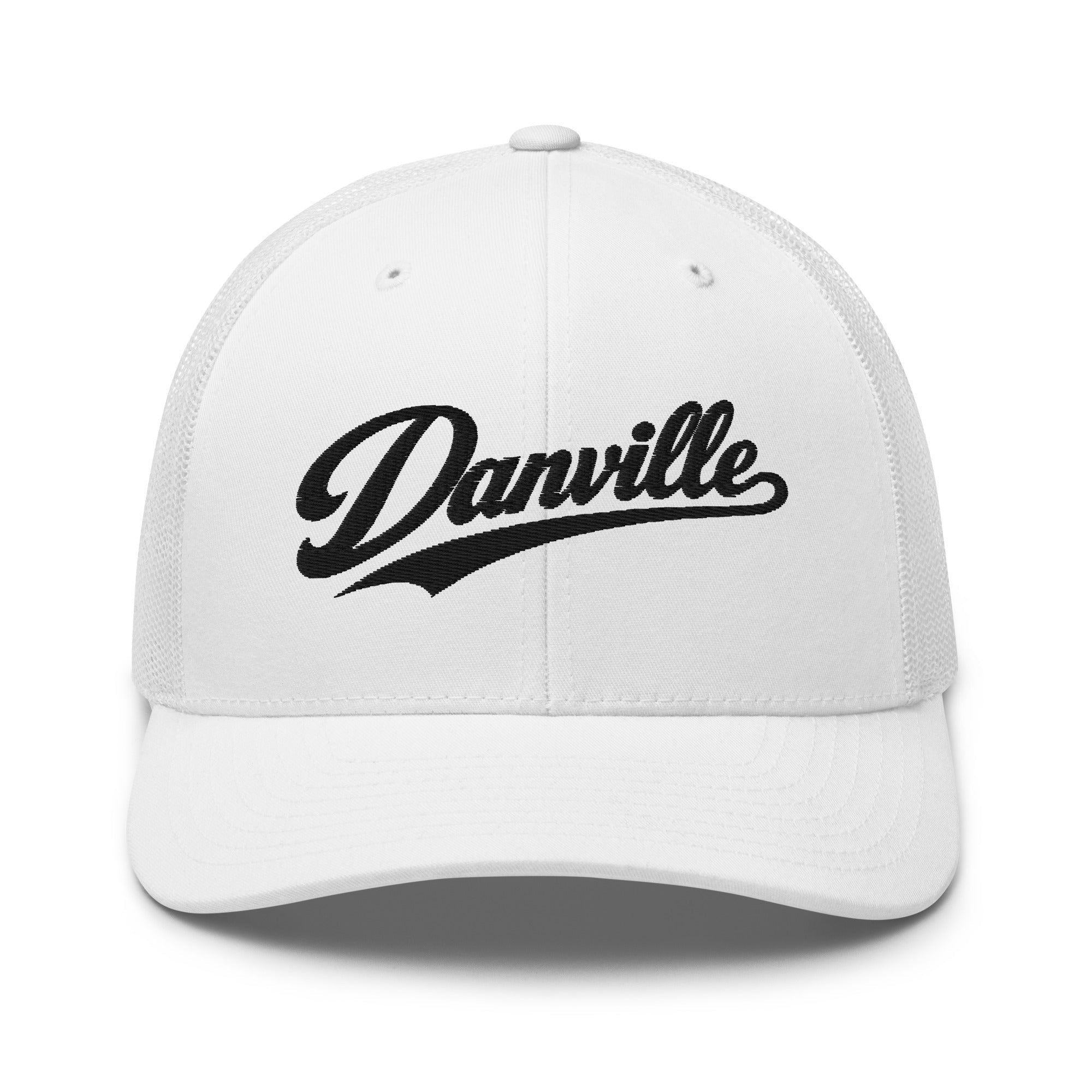 Danville Vintage Script Trucker Hat – Kentucky Cities Series - Bluegrass Elite Apparel LLC