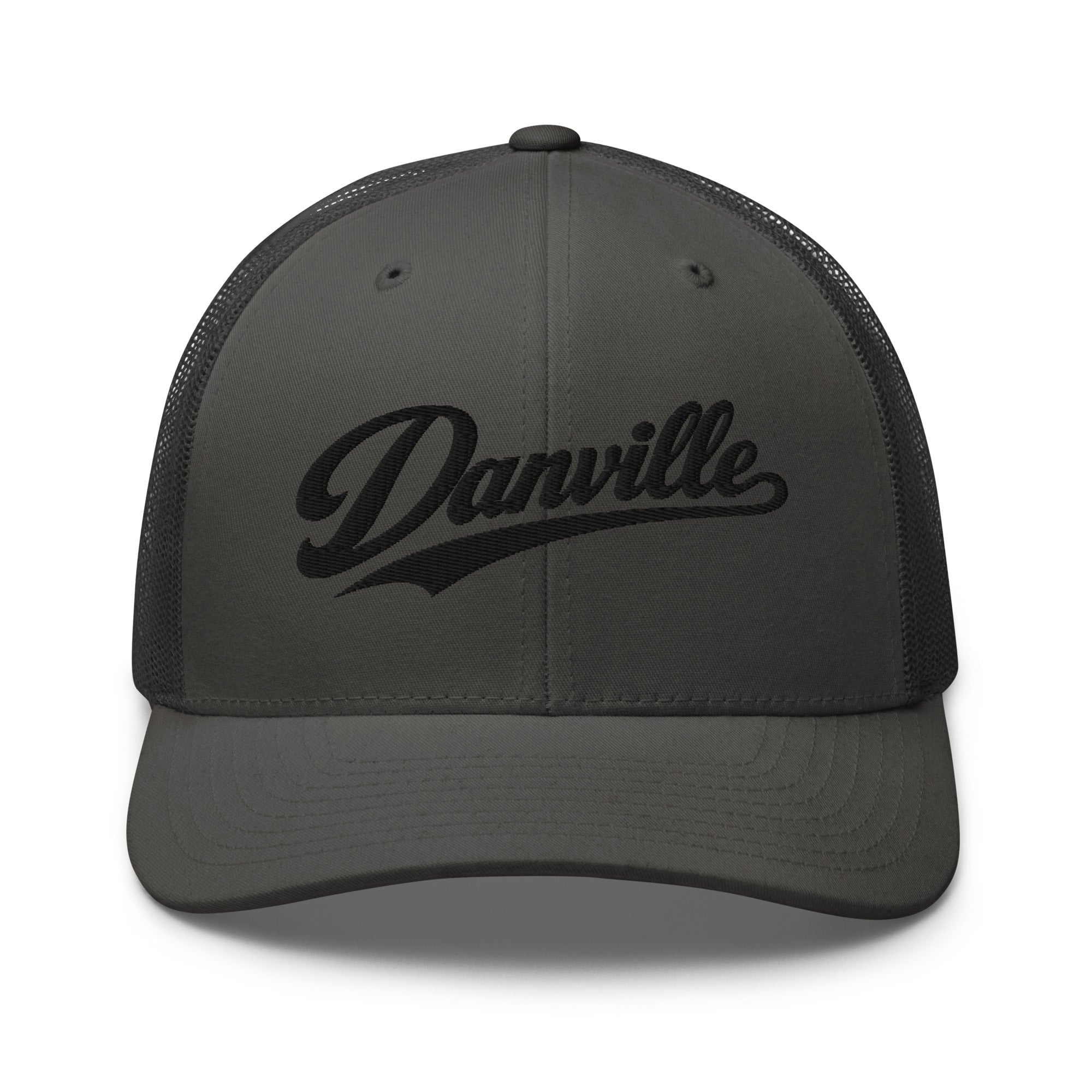 Danville Vintage Script Trucker Hat – Kentucky Cities Series - Bluegrass Elite Apparel LLC