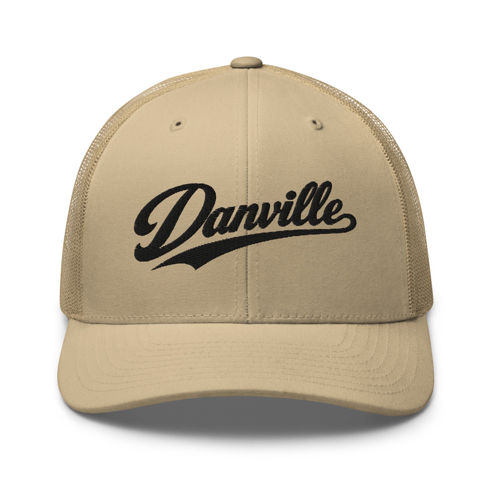 Danville Vintage Script Trucker Hat – Kentucky Cities Series - Bluegrass Elite Apparel LLC