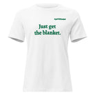 de de Cox Romance Reader T-Shirt | Just Get the Blanket Winter Design | Classic Airlume - Bluegrass Elite Apparel LLC