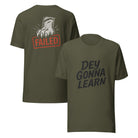 Dey Gonna Learn T-Shirt | Chalkboard Style with Tiger Paw | Elite - Bluegrass Elite Apparel LLC