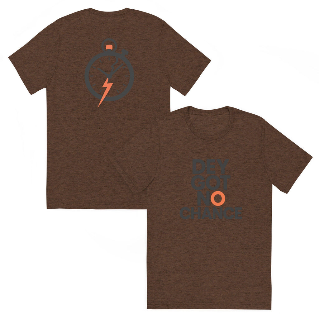 Dey Got No Chance T-Shirt | Bold Minimalist Sports Design | Elite - Bluegrass Elite Apparel LLC